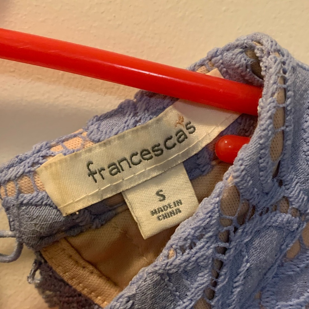 Francesca’s light blue lace dress - Picture 5 of 5